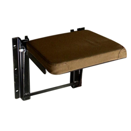 Wall Mounted Jump Seat in Brown Cordura Cloth